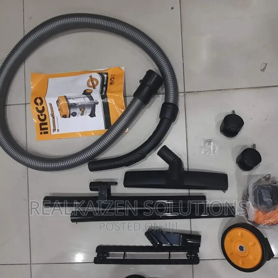 INGCO 30L Industrial Wet Dry Stainless Steel Vacuum Cleaner