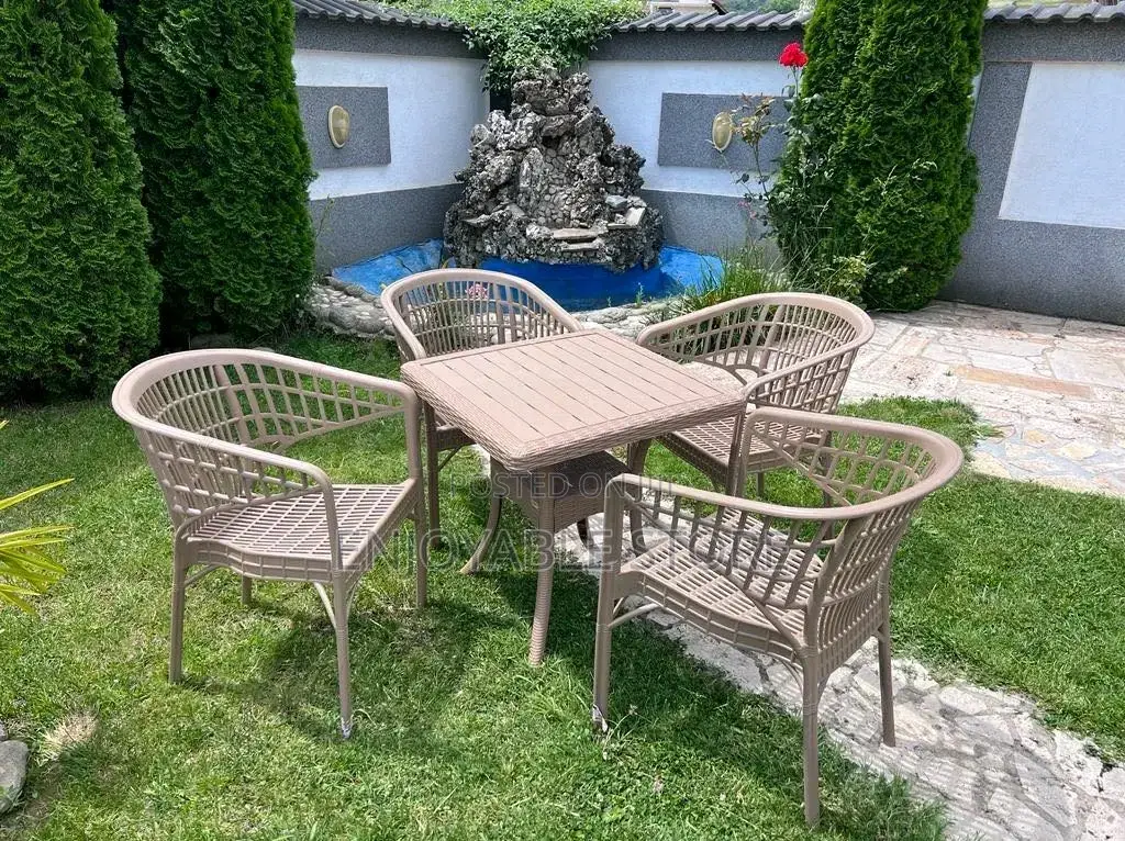 Bar and Restaurant Plastic Chairs and Table