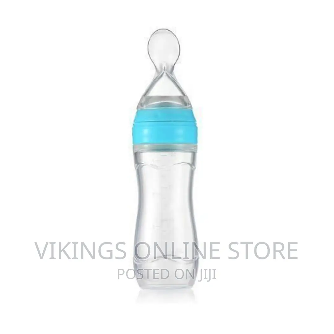 Baby Squeeze Feeding Spoon - Multicolor