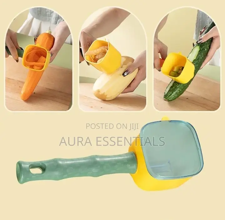 Multifunctional Vegetable and Fruit Storage Peeler