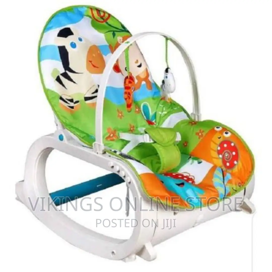 Baby Rocking Chair Green / Pink