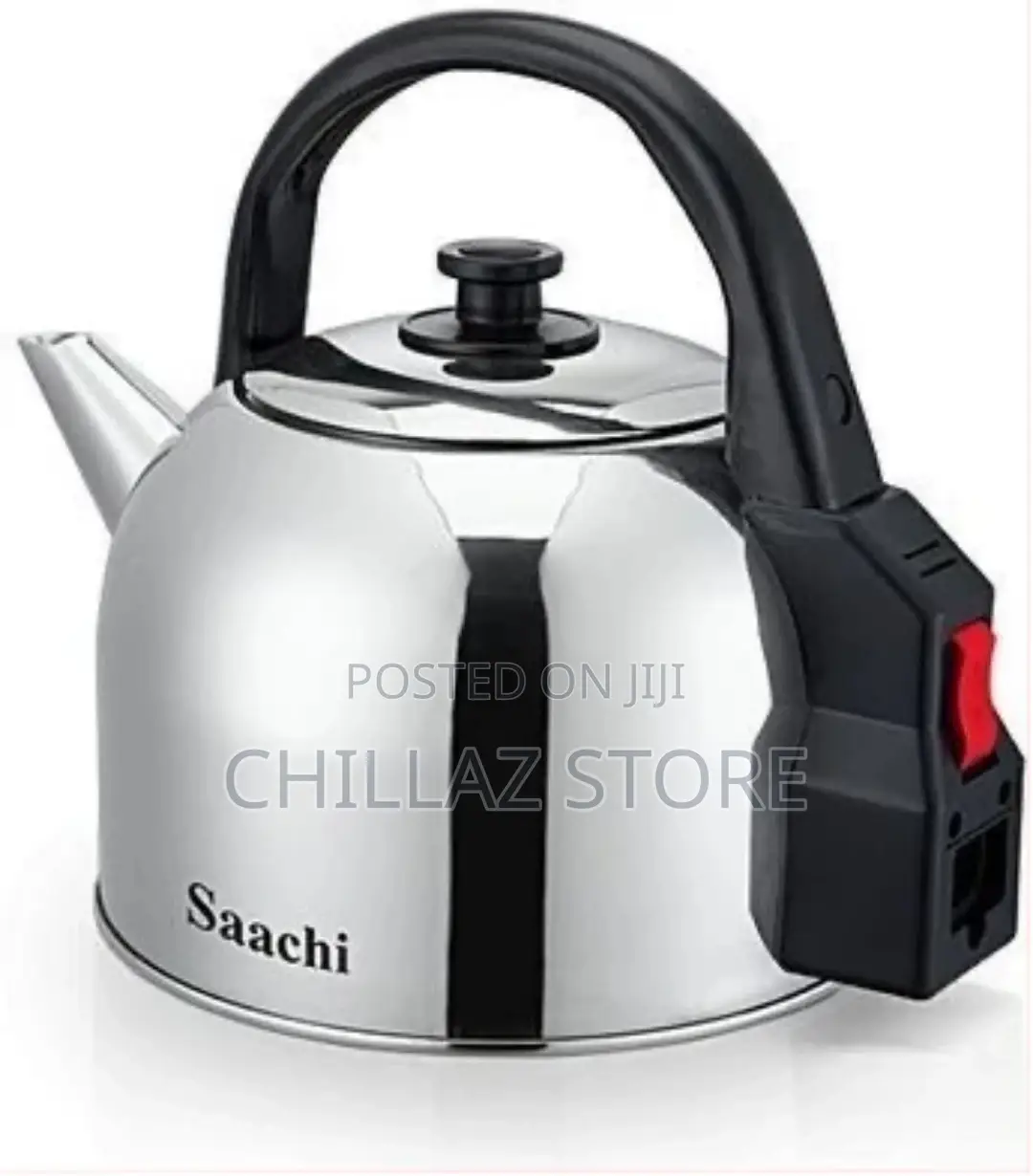 Saachi Stainless Steel Electric Kettle, Silver, 5 Litre,