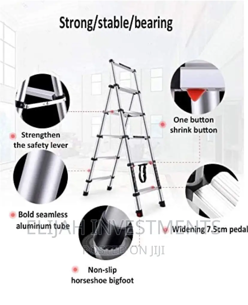 New Adjustable Telescopic Ladder