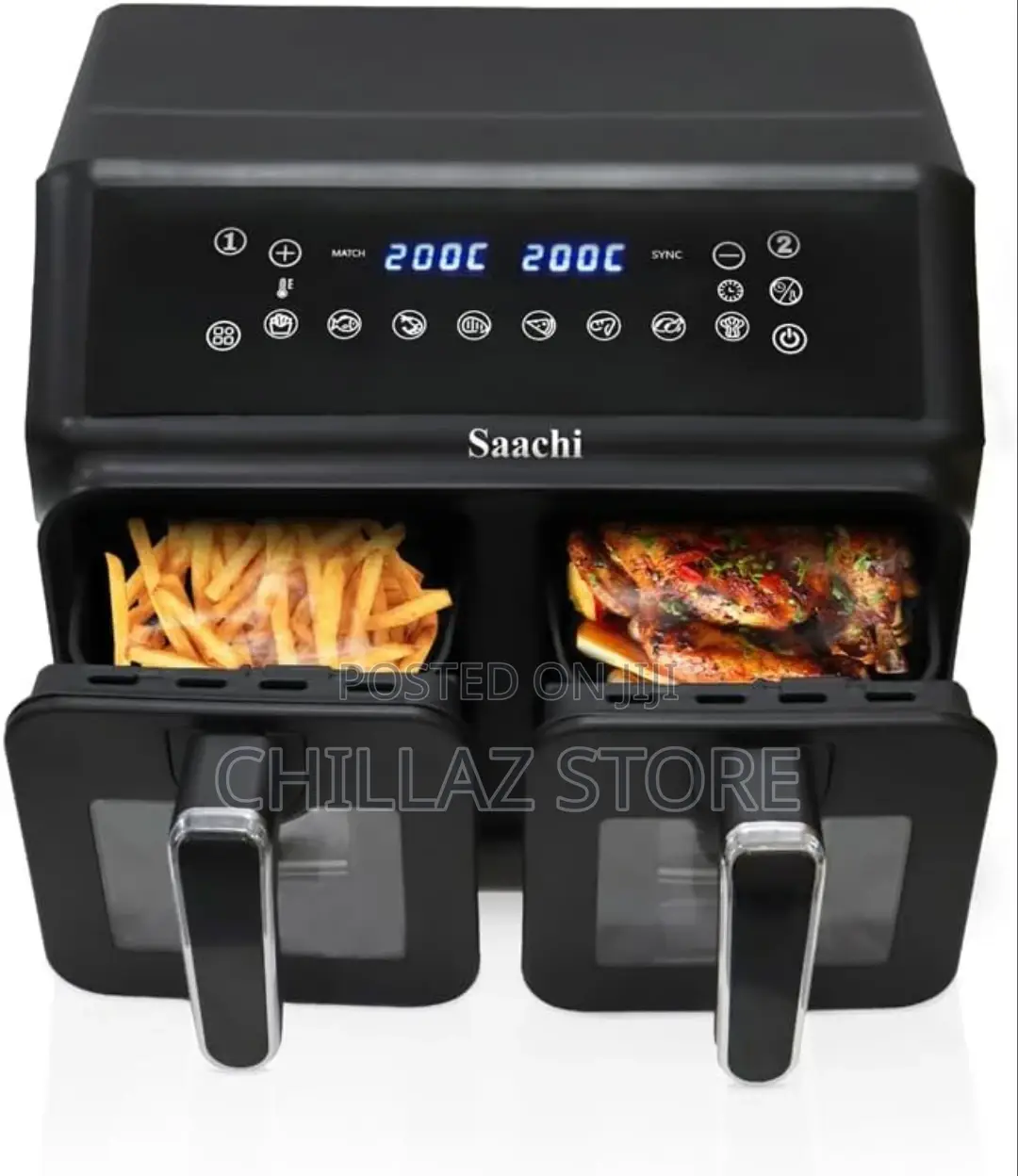 Saachi 10L Digital Air Fryer NL-AF-4784D;