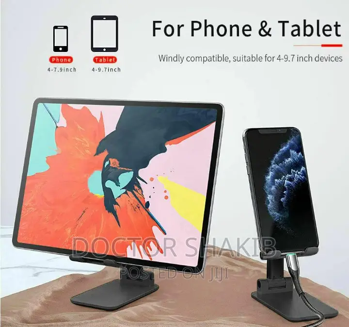 Generic Foldable Desk Mobile Phone Holder/ Stand