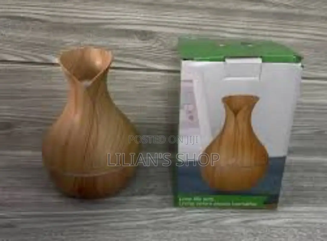 130ml Wood Grain Ultrasonic Aroma Humidifier