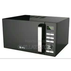 SPJ 25-Litre Digital Microwave Oven With Grill – Black
