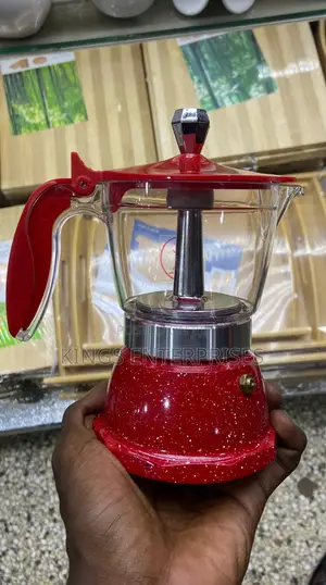 Glass Moka Coffee Pot