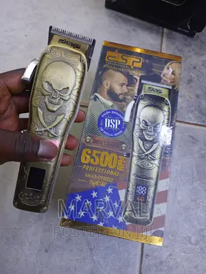 Photo - DSP Skull Professional Rechargeable Hair Clipper