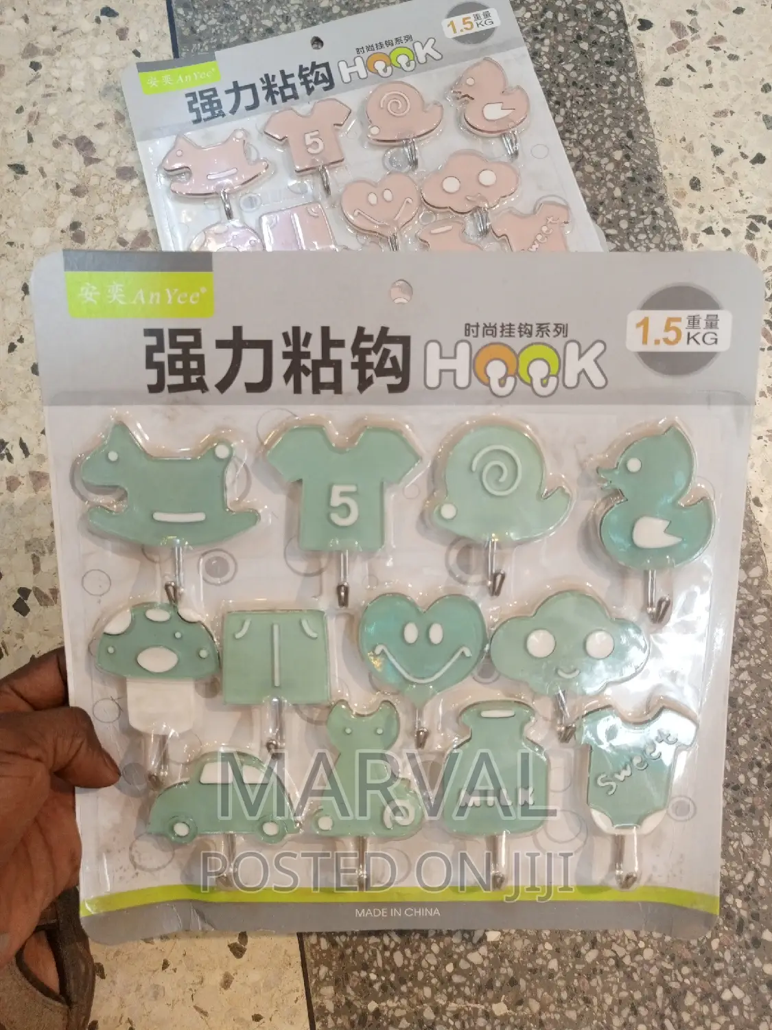 12pc Hooks Hanger 1.5kg