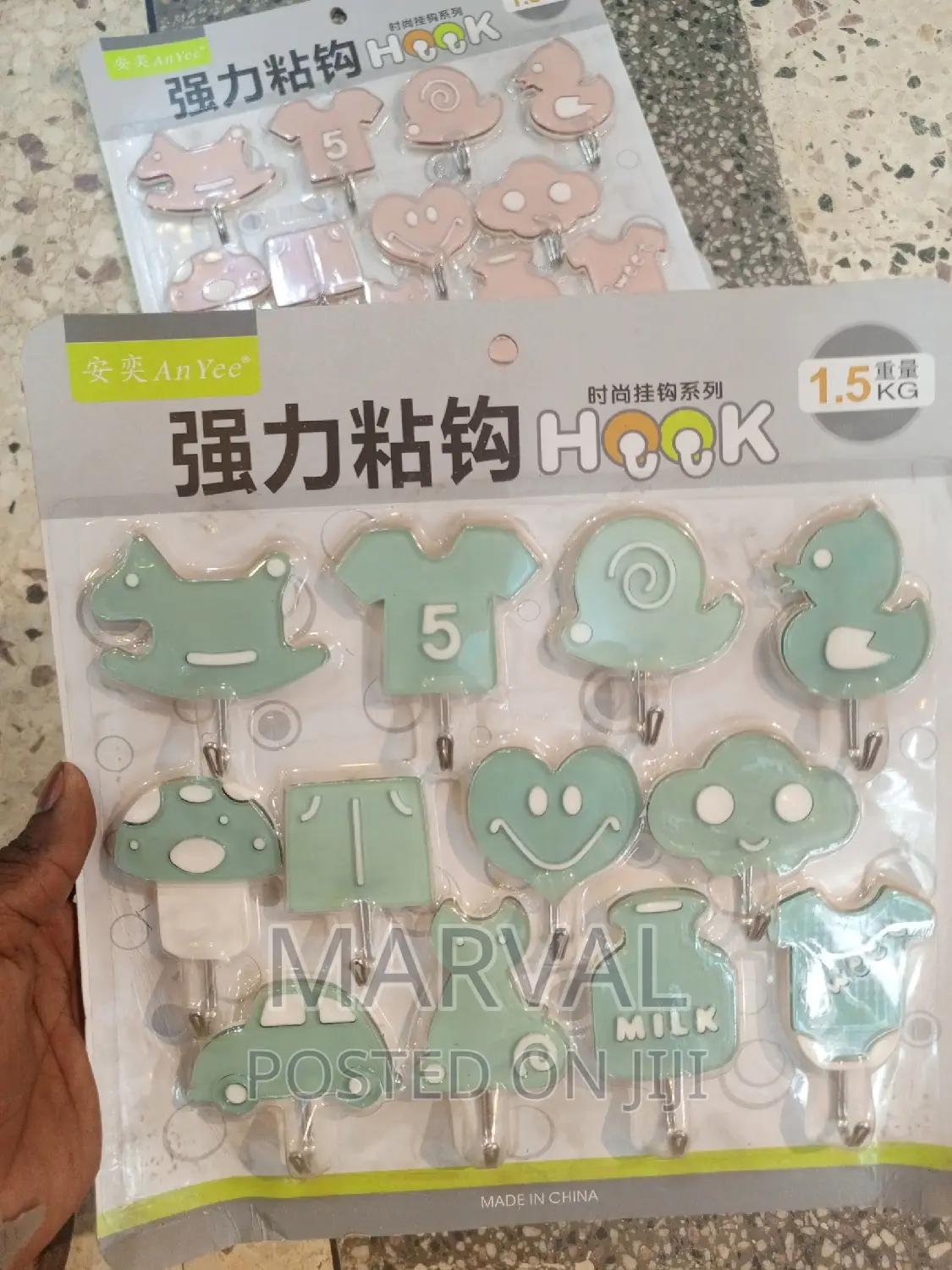 12pc Hooks Hanger 1.5kg