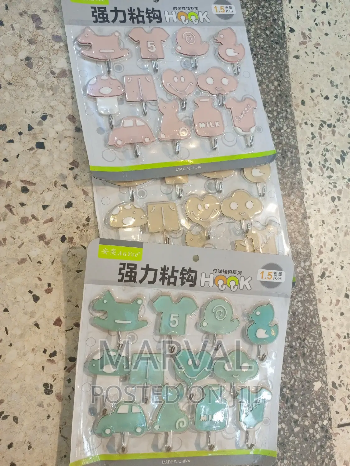 12pc Hooks Hanger 1.5kg