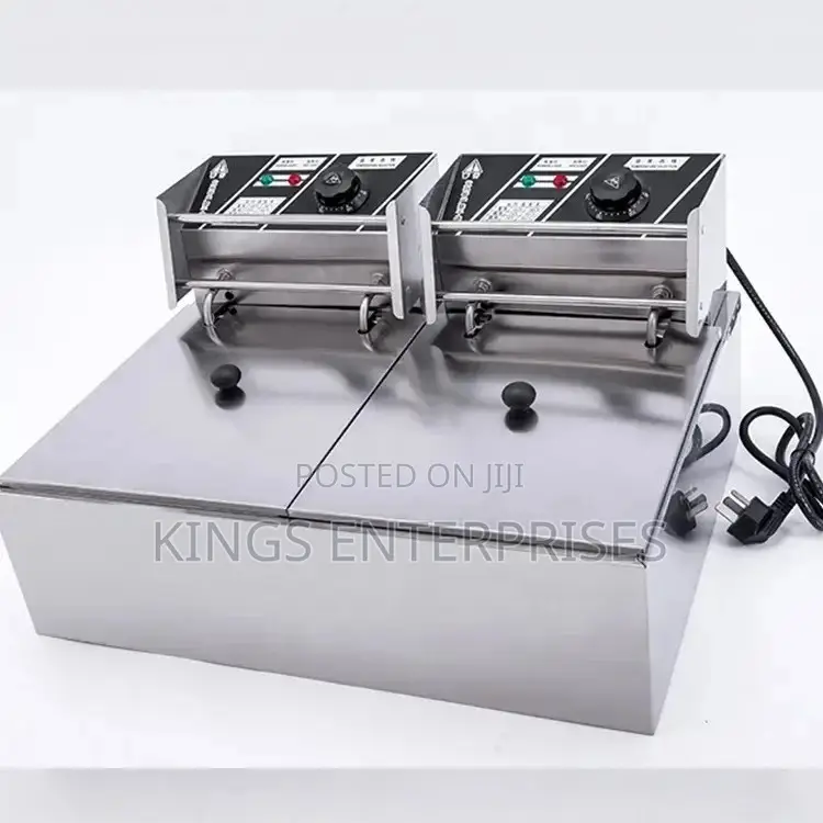 Electric Double Deep Fryer 12L