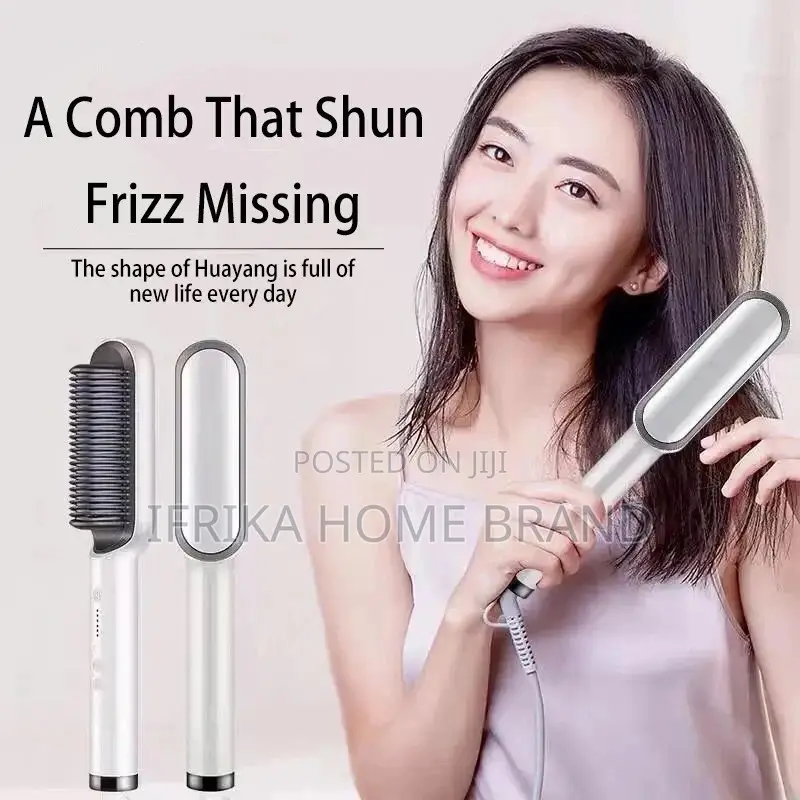 Electric Hair Straightener Brush Negative Ions Hurt Hair