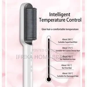 Electric Hair Straightener Brush Negative Ions Hurt Hair