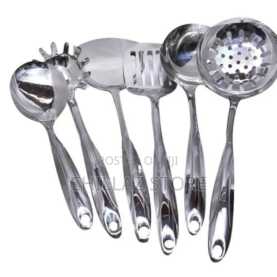 6 Pieces of Kitchen Tool Food Serving Utensil