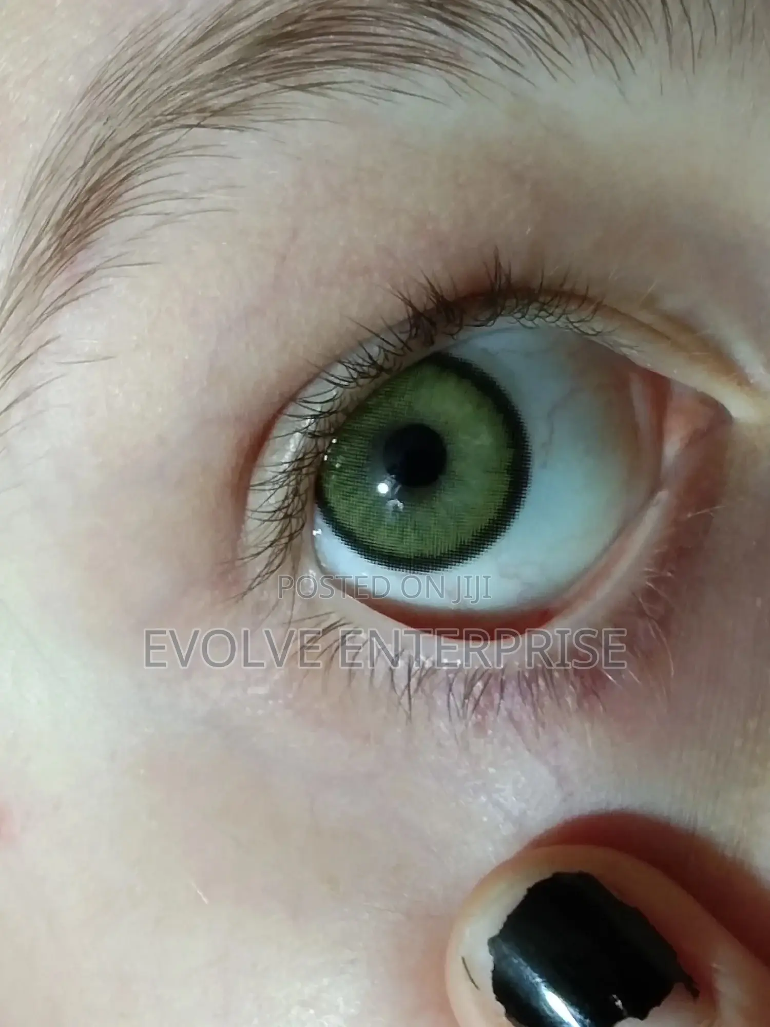 KSSEYE 2pcs Natural Color Contact Lenses
