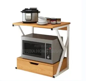Kitchen Rack Microwave Oven Shelf Countertop Multi-Layer