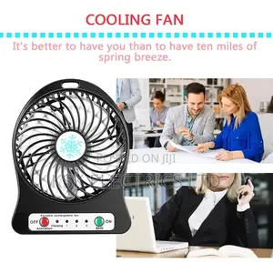 Portable Rechargeable Led Fan Air Cooler Mini