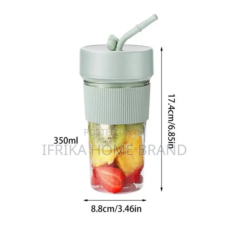 Portable Smoothie Blender 350ml Rechargeable Minifruit Juice