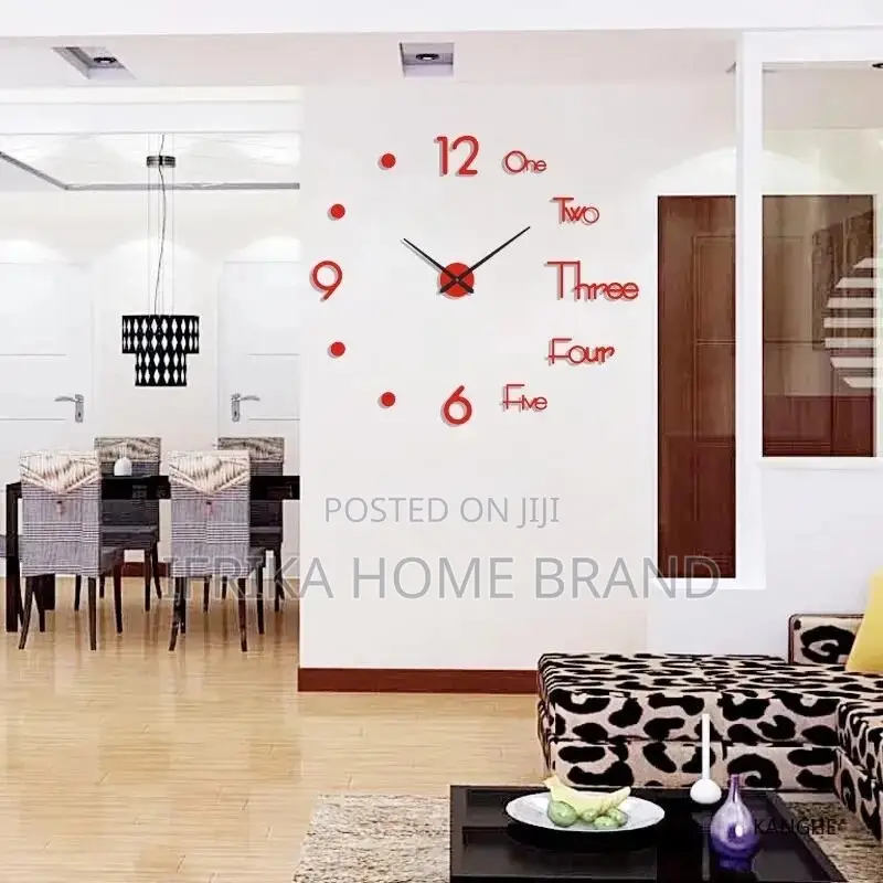 Large 3D Wall Clock Luminous Classic Wall Clocks DIY Digital