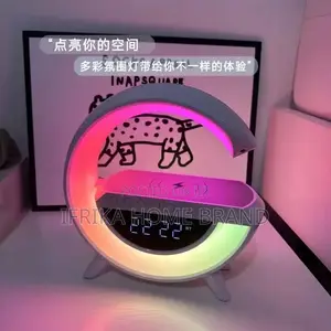 3 in 1 Wireless Bluetooth Light Wireless Charger Table Lamp
