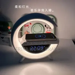 3 in 1 Wireless Bluetooth Light Wireless Charger Table Lamp