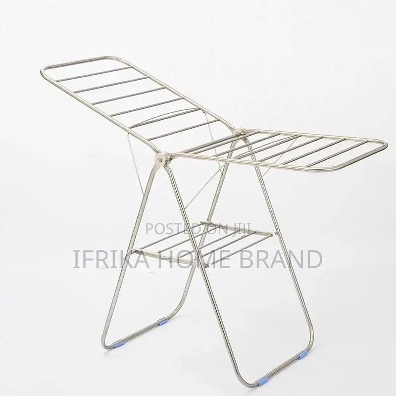 Stainless Steel Clocth Drying Rack, Foldable Sunbed Towel