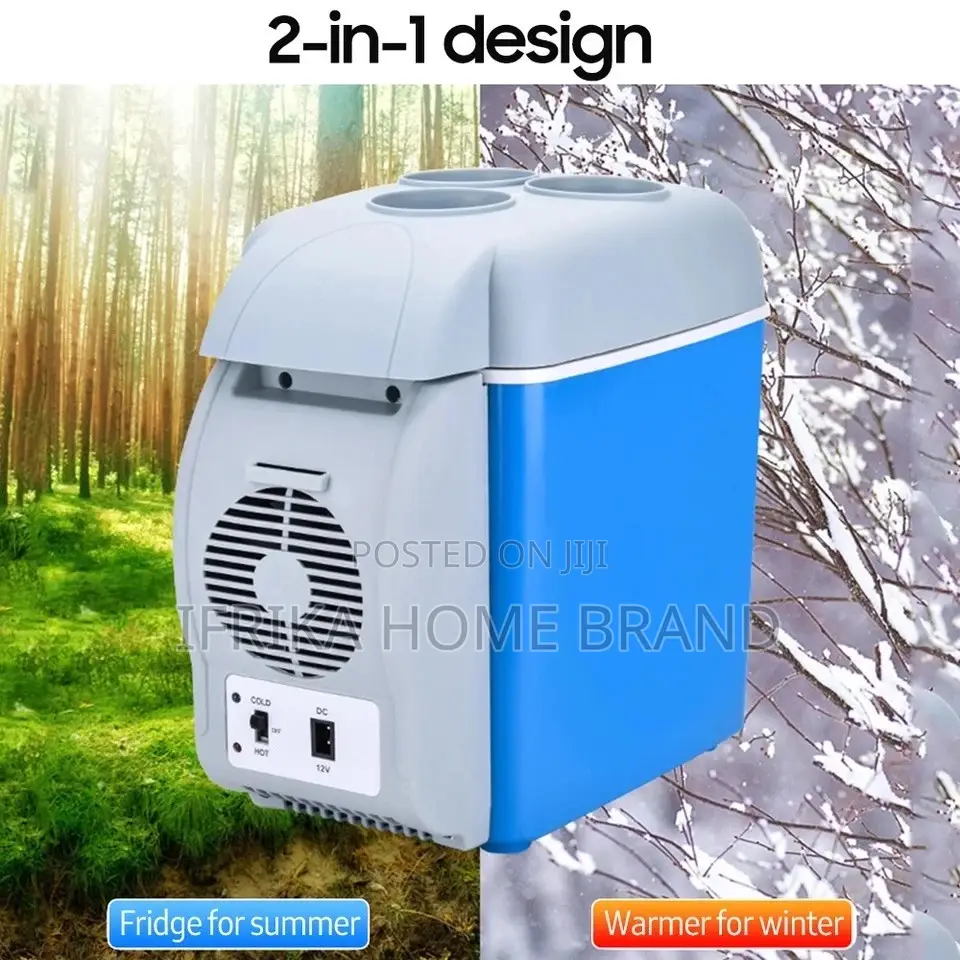 7.5L Mini 12V Portable Car Refrigerator Warmer for Cooling