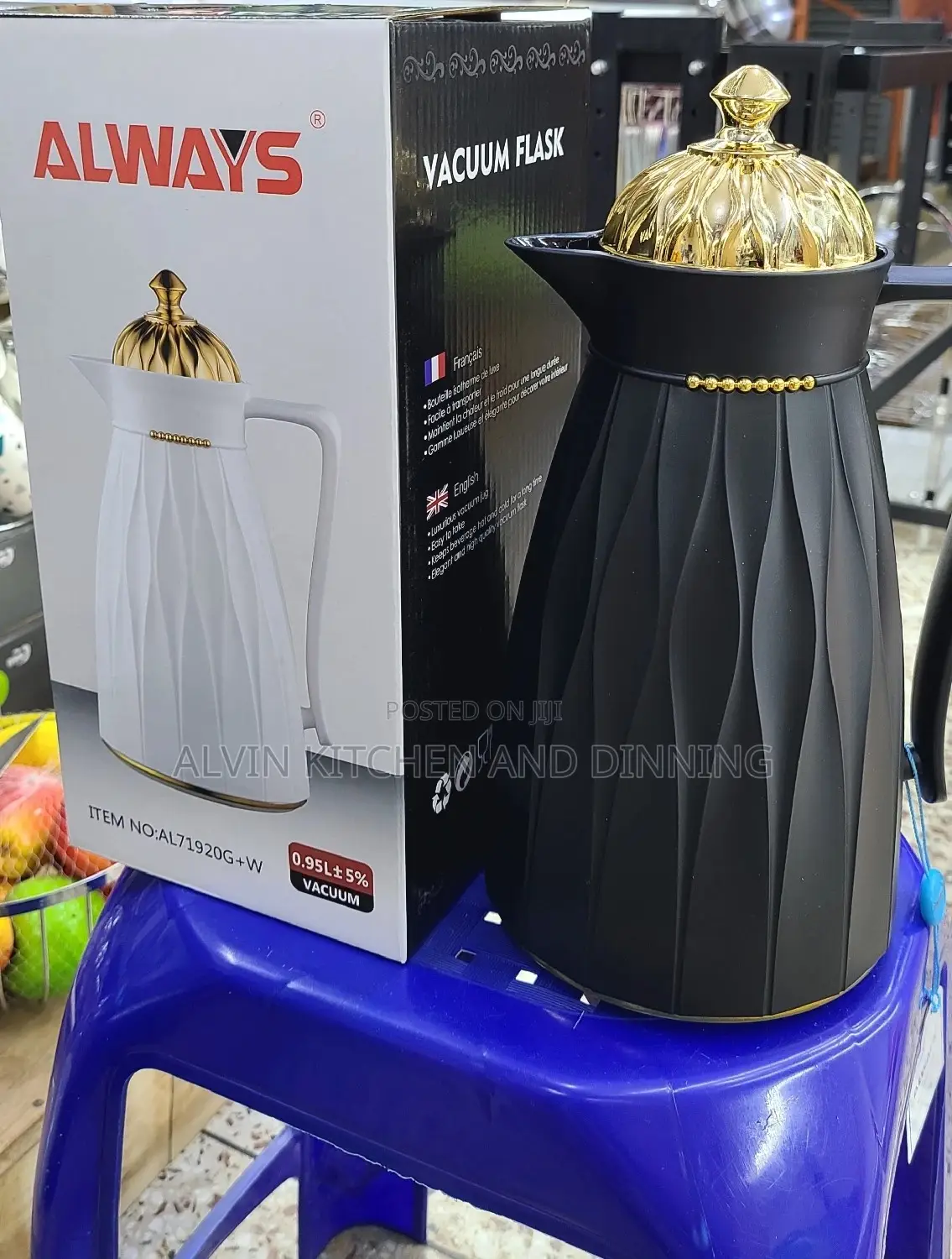 Vacuum Thermal Pot Flask 1L