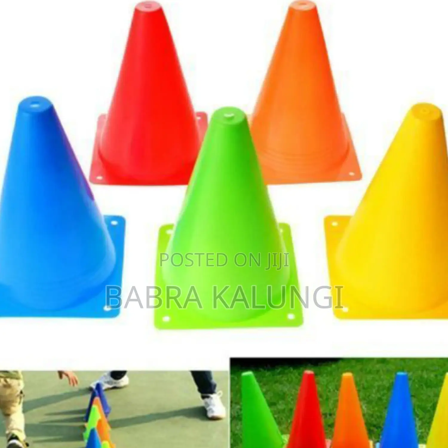 Plastic Brand Football Cones