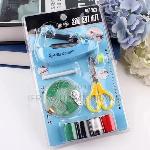 Portable Manual Sewing Machine Set, Household Mini Sewing