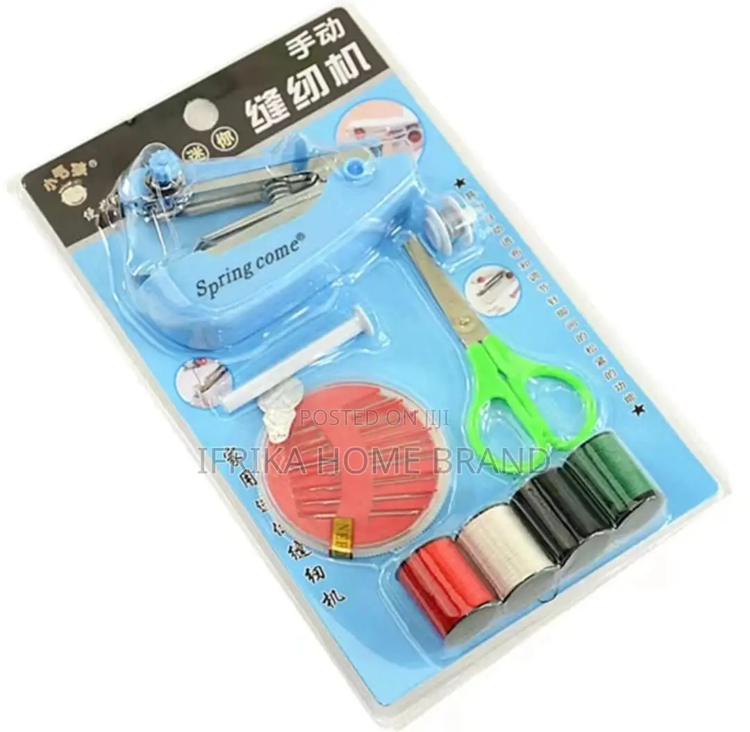 Portable Manual Sewing Machine Set, Household Mini Sewing