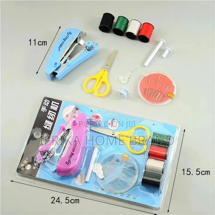 Portable Manual Sewing Machine Set, Household Mini Sewing