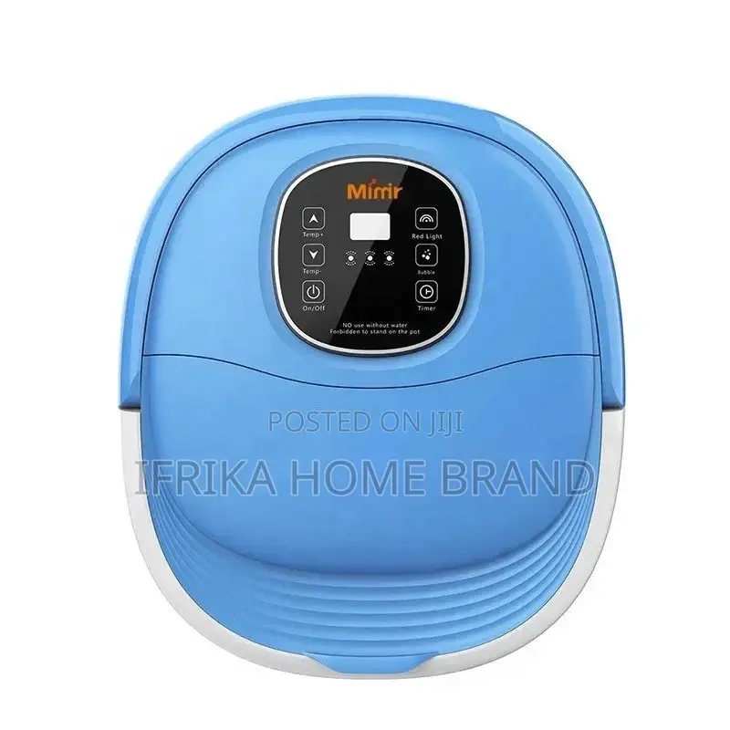 Pedicure Heated Foot Spa Bath Massager With Bubble Vibration