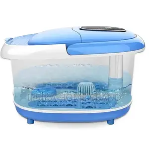 Pedicure Heated Foot Spa Bath Massager With Bubble Vibration