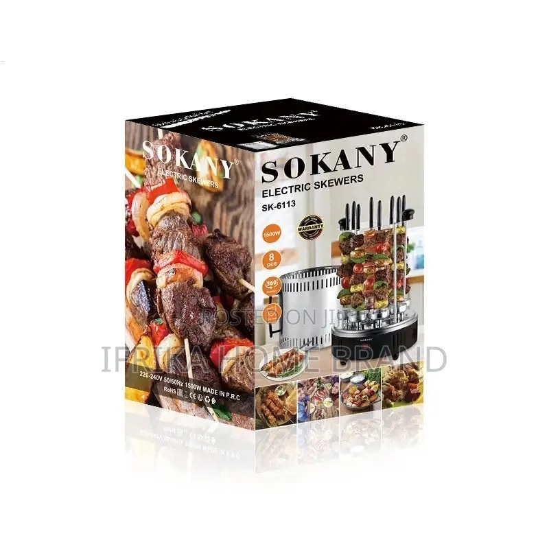 Automatic Rotating Skewer Machine Barbecue Stove Skewers