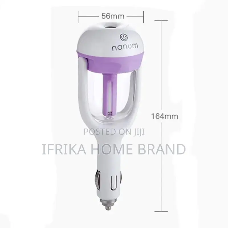 12V Car Air Freshener Car Humidifier Purifier Aroma Diffuser