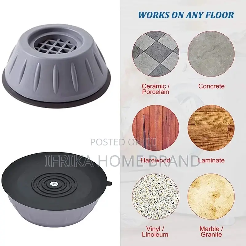 4pcs Anti Vibration Washing Machine Pads Anti-Slip