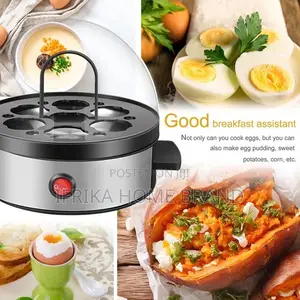 Electric Egg Cooker Rapid Egg Boiler for Soft Medium Hard