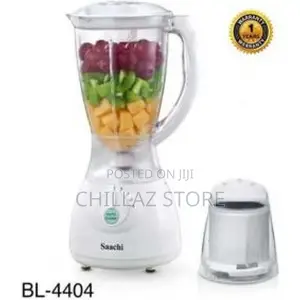 Saachi Double Jar Blender, 1.5L NL-BL-4404 – White