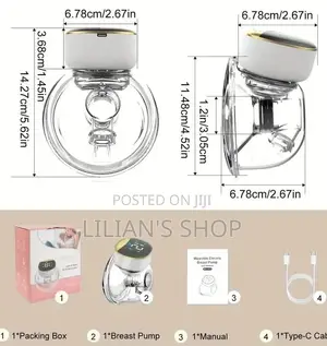 Wearable Automatic Portable Breast Pump