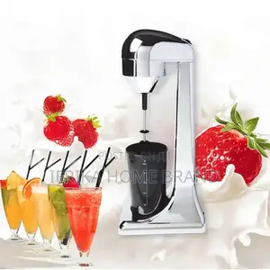 220V Electric Milk Shake Maker Coffee Milk Foamer Cold