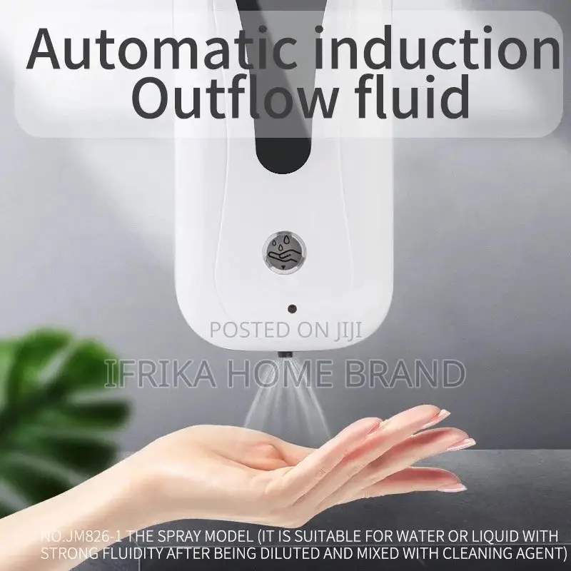 Wall Automatic Hand Soap Dispensers Toilet and Kitchen