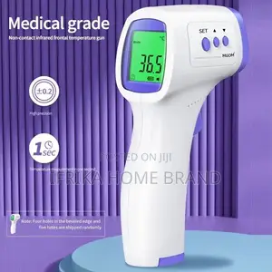 1pc Frontal Temperature Gun Infrared Handheld Thermometer