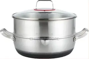 30cm Non-Stick Steamer Induction Wok Cookware Saucepan Pot –