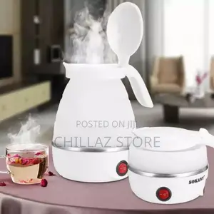 Travel Silicone Portable Electric Kettle (