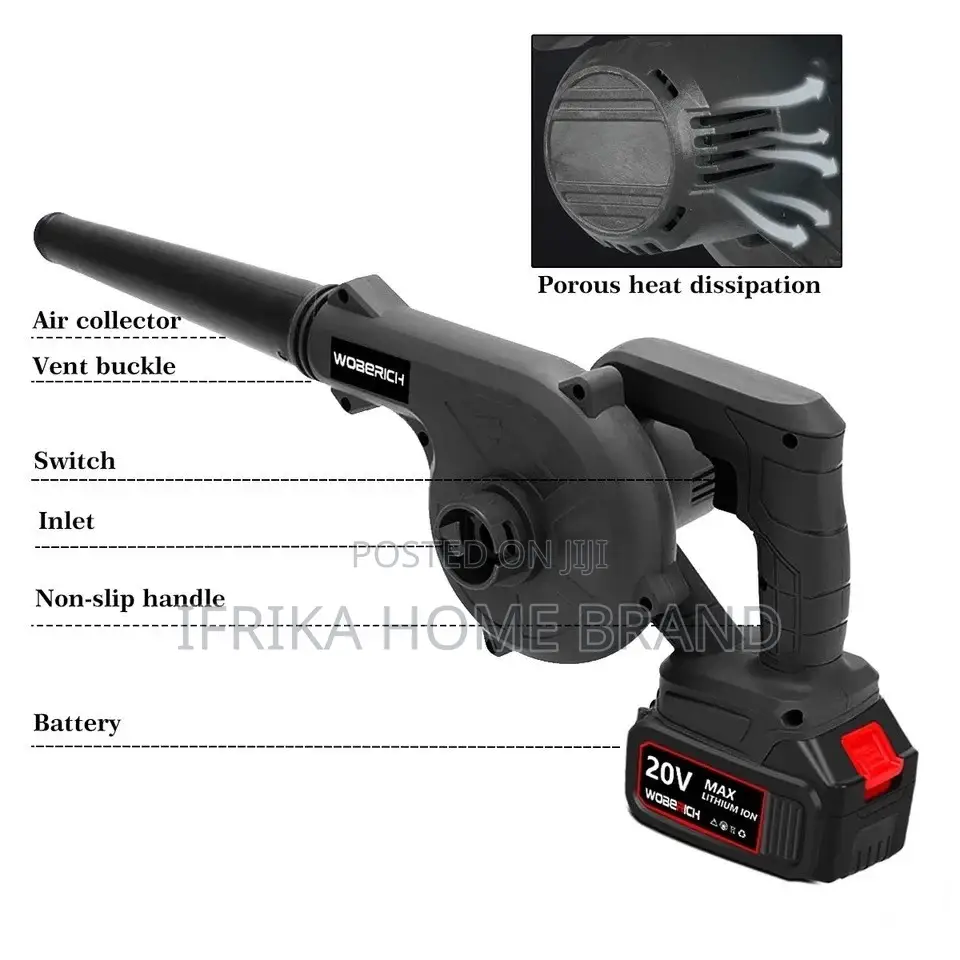 Cordless Electric Air Blower Suction Handheld Leaf Computer