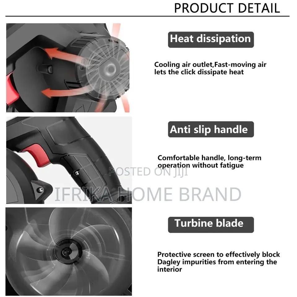 Cordless Electric Air Blower Suction Handheld Leaf Computer