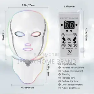 LED Photon Beauty Mask 7 Facial Makeup Mask